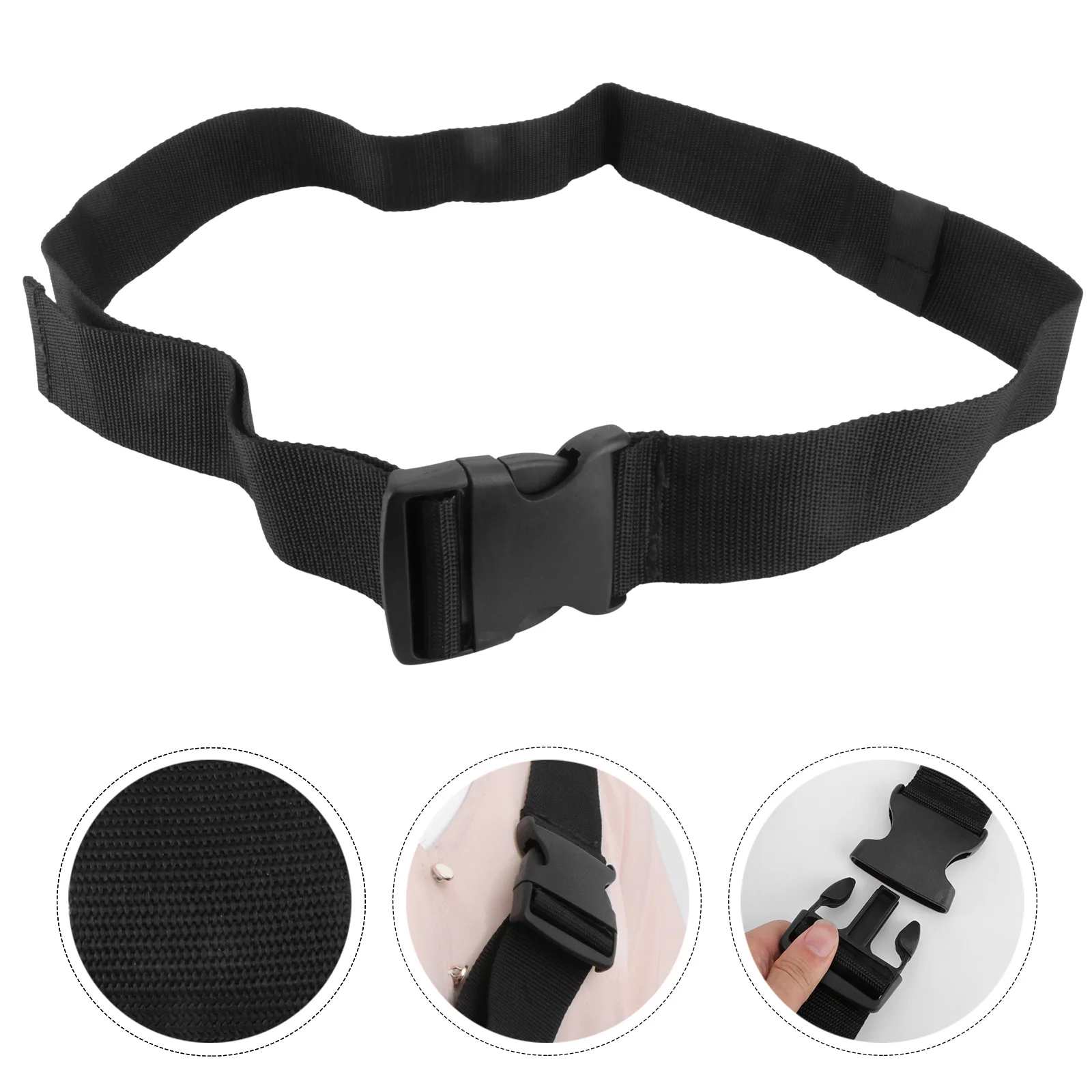 Cross Body Bag Waist Pack Extender Messenger Extenders Accessories Black Accessory Belt