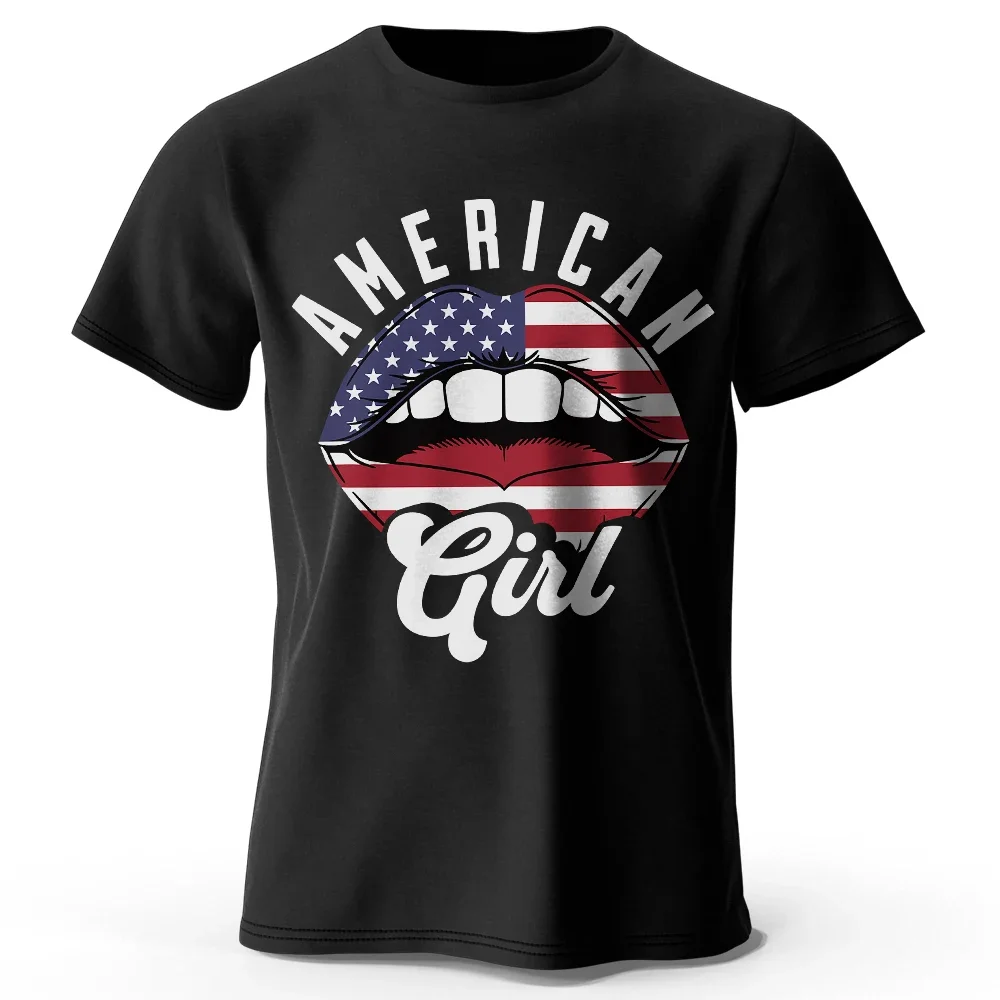 Amerikanisches bedrucktes T-Shirt für Herren, 100 % Baumwolle, übergroß, lässig, Grafik-T-Shirts für Männer und Frauen, Sommer-Tops