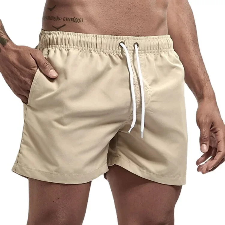 Badehose Männer Strands horts schnell trocknende atmungsaktive Bade bekleidung Slips Sommer Surfen Badehose