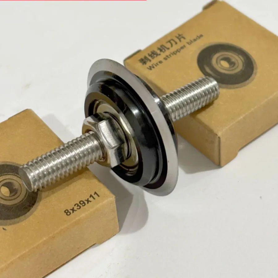 Hand cranked electric wire stripping machine specialized round blade copper wire cable stripping knife