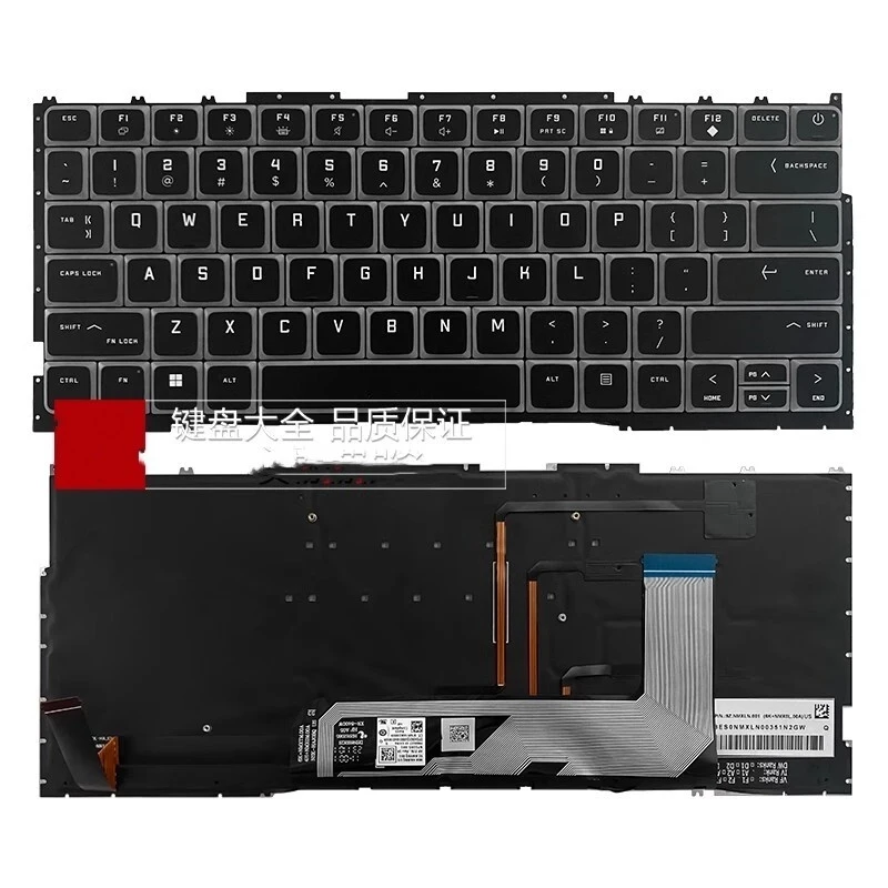 

LL+ New US Keyboard For HP Omen Transcend 14-fb 14-fb000 14t-fb 14t-fb000 Backlit