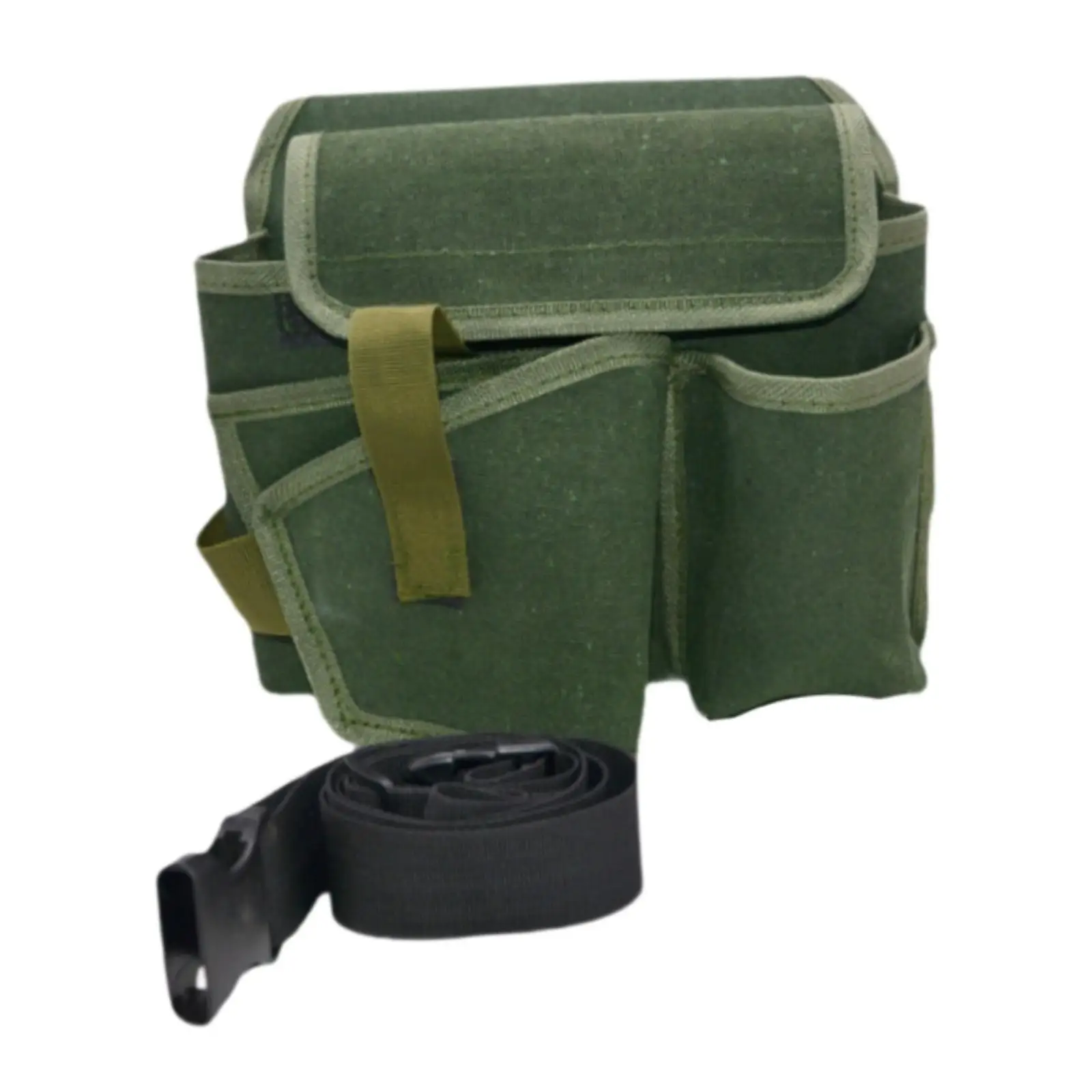 

Поясная сумка для инструментов электрика с регулируемым ремнем, холщовый органайзер для инструментов