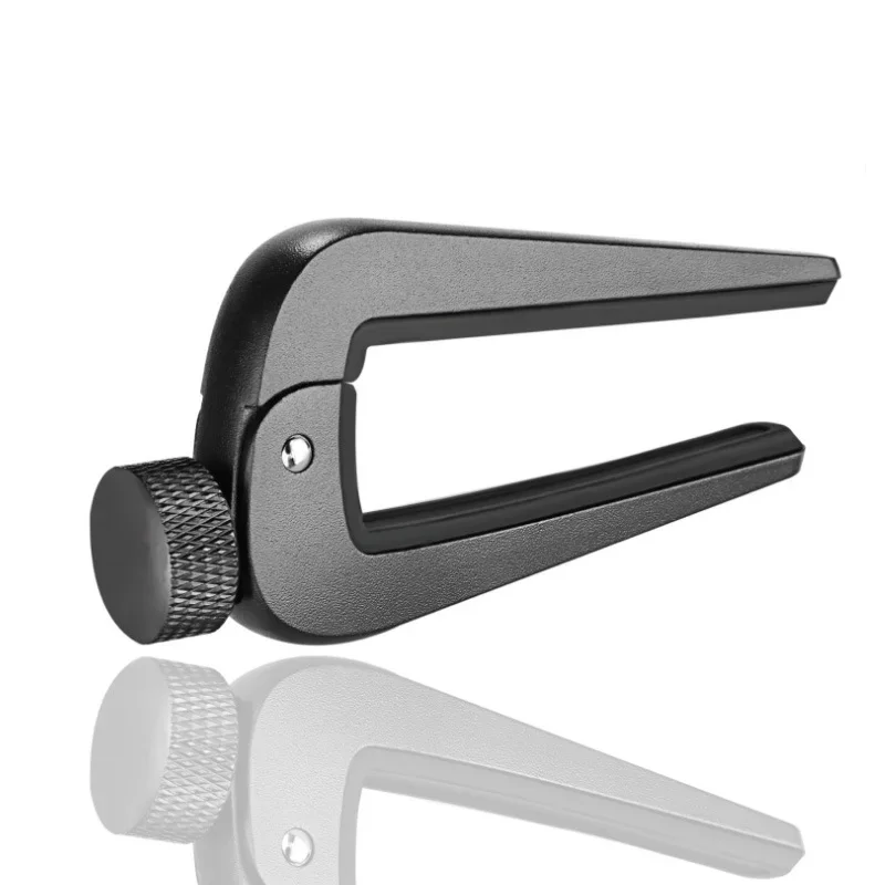 Universal Wide Guitar Capo Fit para guitarra acústica clássica, bandolim Banjos Ukulele, preto, 6, 12 cordas