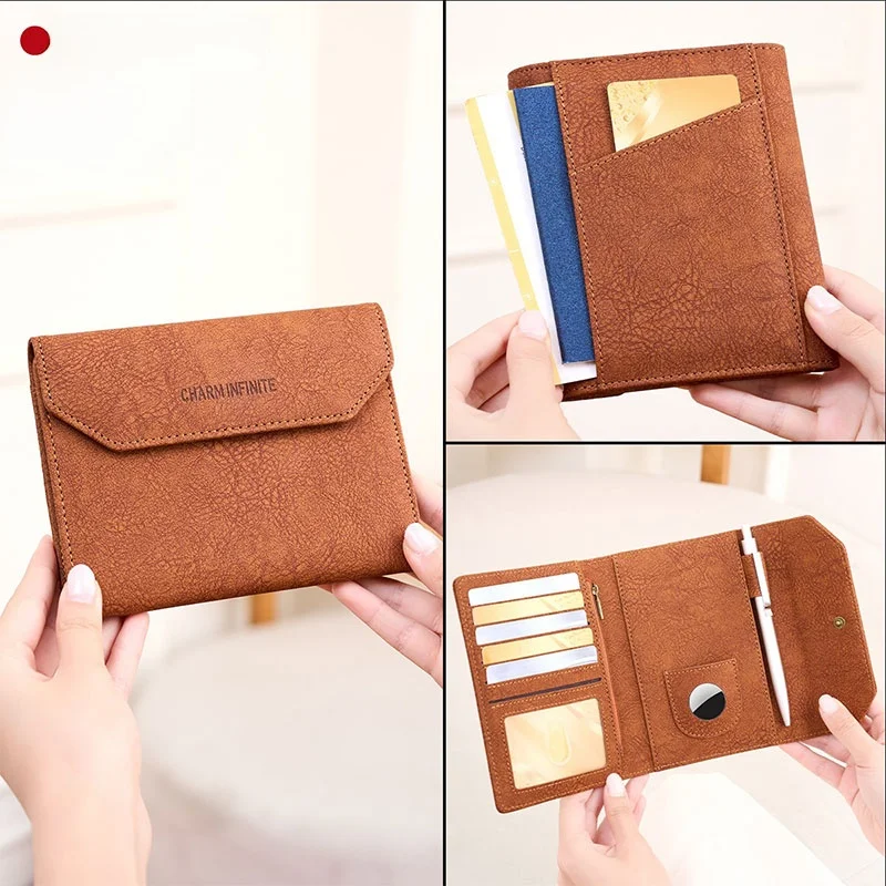 rfid-passport-holder-travel-bag-airtag-tracker-anti-loss-multi-functional-document-bag-for-men-and-women-universal-use