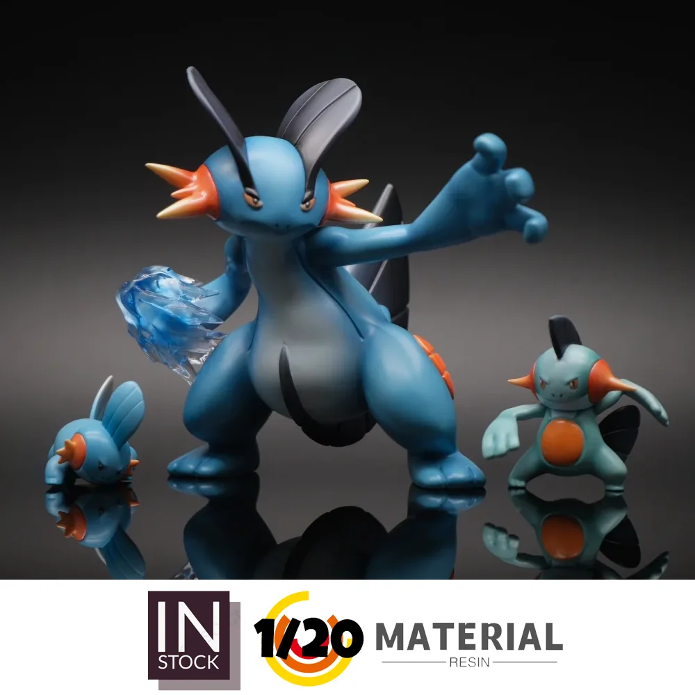 [IN STOCK] 1/20 Resin Figure [MMW] - Mudkip & Marshtomp & Swampert