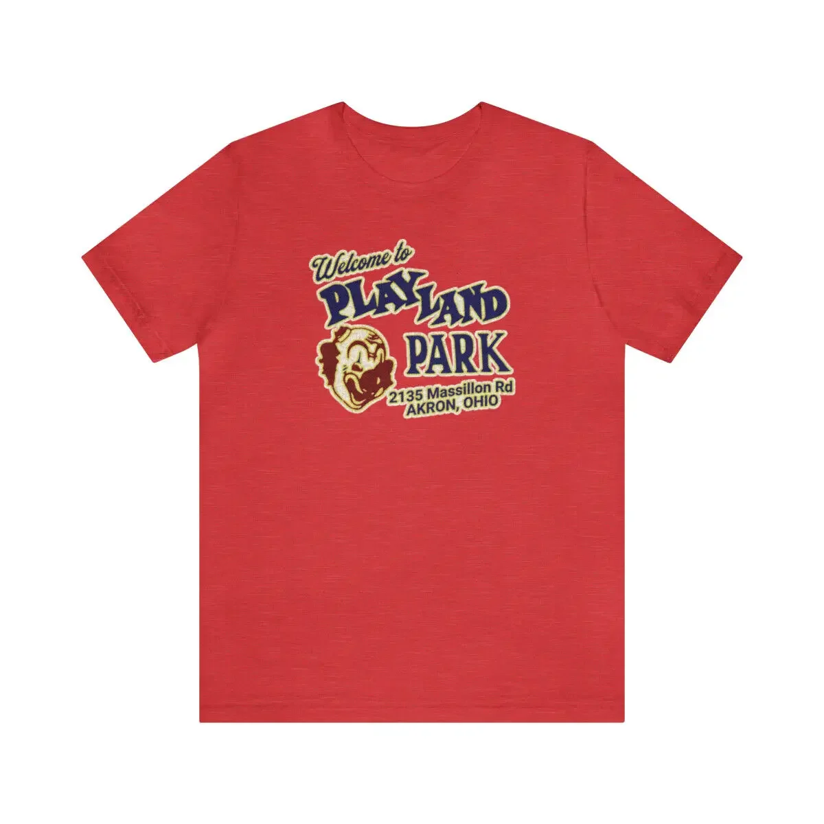 Playland Park Akron Ohio vintage ad Tshirt