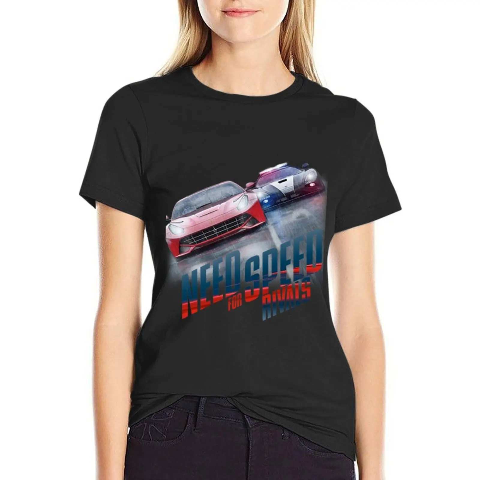 NFS Rivals T-Shirt Blouse plain plus sizes t-shirts for Women graphic tees