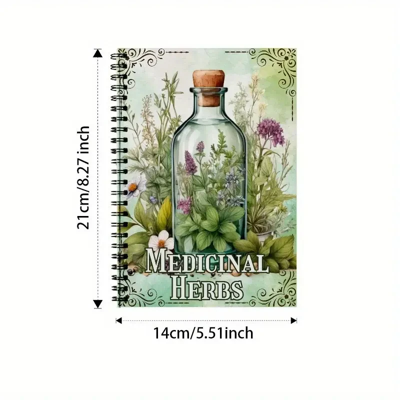 Livro de guia de feitiço Herbal Grimoire 27 feitiços para sorte, cura, proteção, amuletos e muito mais! Presentes de Bruxaria para Iniciantes