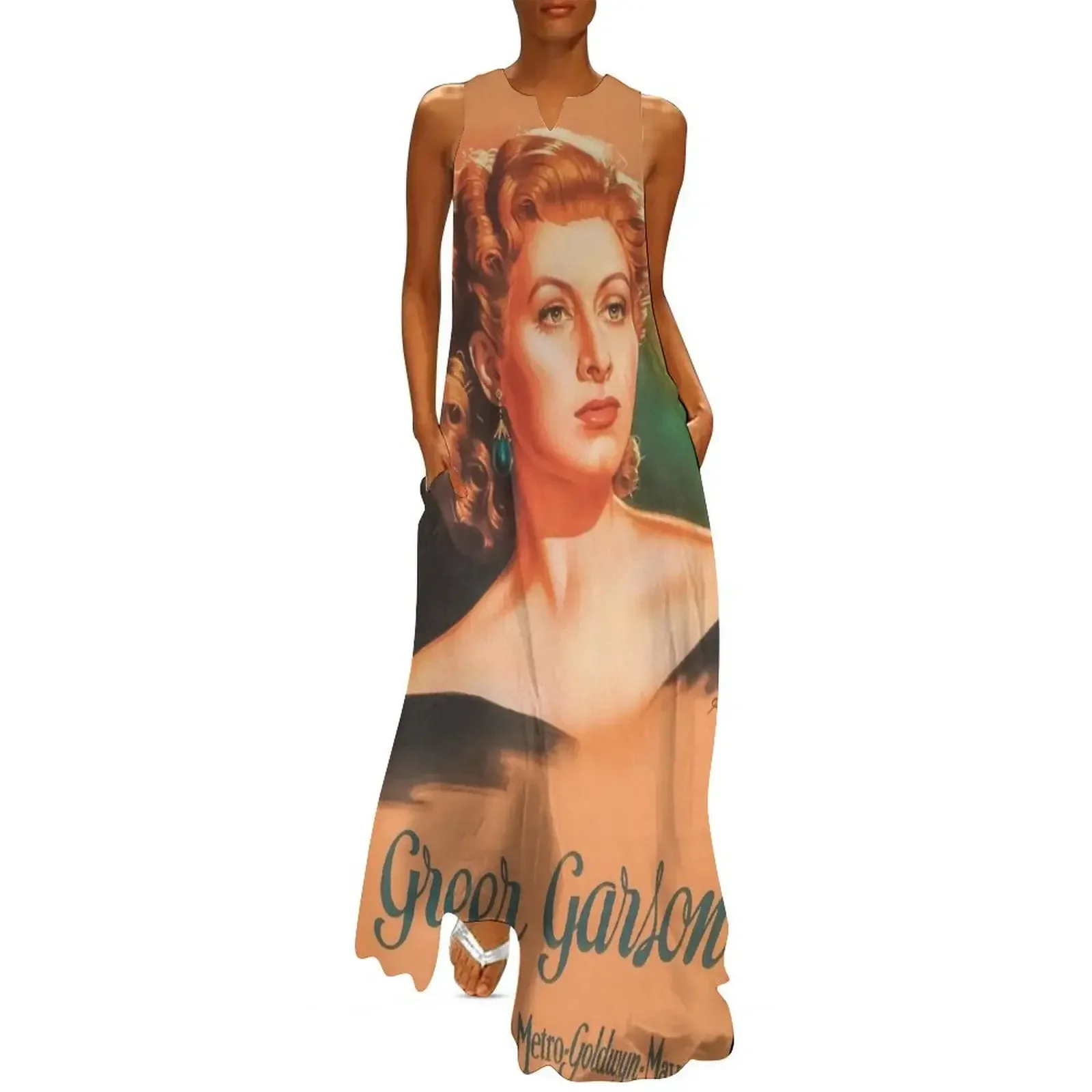 

Greer Garson Long Dress Female clothing dresses for woman summer dresses women 2025 woman dress Dress