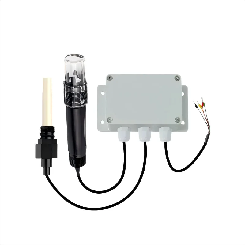 BGT RS485 4-20mA 0-5V  2 in 1 IoT Water Quality Monitoring Tester Water Analyzer EC PH Probe Sensor for Agriculture