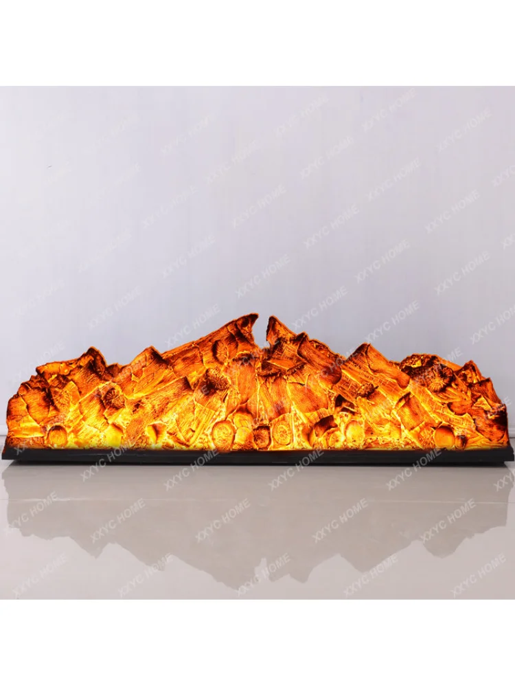 Fireplace Core Custom Fireplace Heart Embedded Led Simulation Flame European Electric Fireplace Decorative Furnace Core