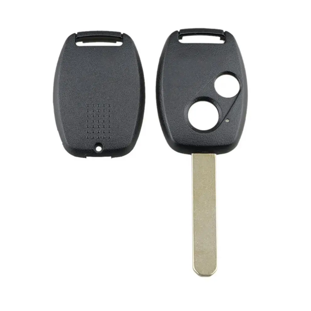 2 Buttons Car Remote Key Shell Auto Key Fob Case Replacement Parts Fit for Honda Accord Civic CR-V Pilot