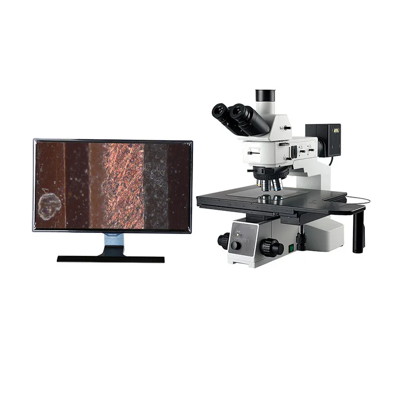 

Metallographic microscope, differential interference high power upright metallographic microscope MX8R