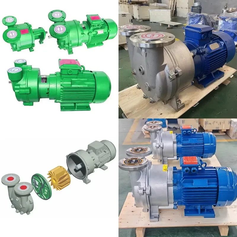 

2BV High Vacuum Water Ring Pump CNC Precision Engraving Industrial Equipment for Water Circulation System
