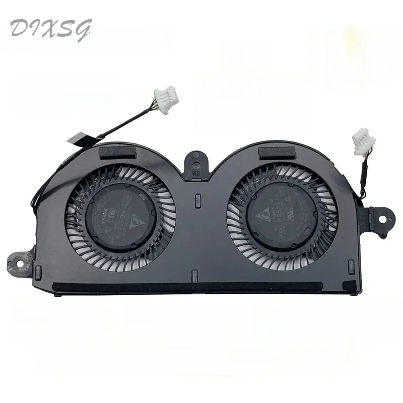 New Original For Dell XPS 13 9370 9380 Laptop CPU Cooling Fan 3.4CFM ND55C19 DC05V 0.4A 4PIN D P/N 0980WH 980WH