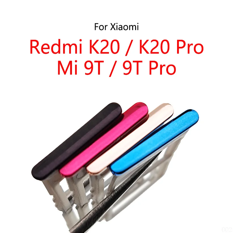 Für Xiaomi Redmi K20 Pro / Mi 9T Pro Global Neue SIM Karte Slot Tray Halter Sim Kartenleser buchse