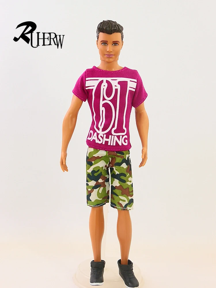3 Set / lot New Male Dolls Clothing Sets for Ken Clothes For Boyfriend Doll Boy Nice Gifts Best Selling Wholesale