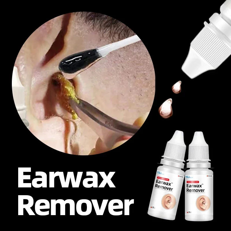 

Earwax Remover Ear Wax Drops Ear Pick Remove Cleaner Ear Pain Itching Otitis Tinnitus Earpick Clean Herbal Medicine 10Ml