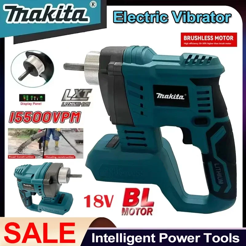 Makita Electric Concrete Mixing Tool Brushless Cement Soil Concrete Vibrator High Power Concrete Mixer Vibrator For 18v Battery