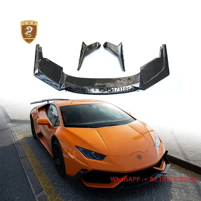 

Для Lamborghini Huracan LP610 DMC стиль переднего бампера из углеродного волокна по индивидуальному заказу