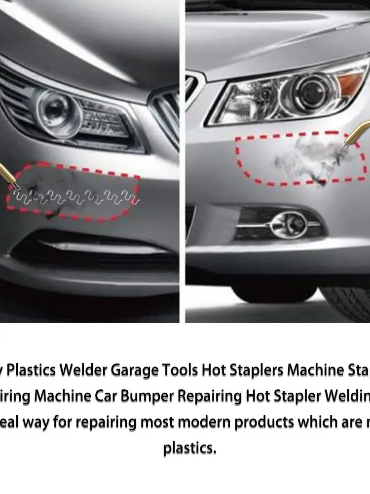 Handy Plastic Welder Hot Stapler Welding Machine Soldering Iron for Plastic Staple PVC Repairing Machine Car Bumper Repair Tools