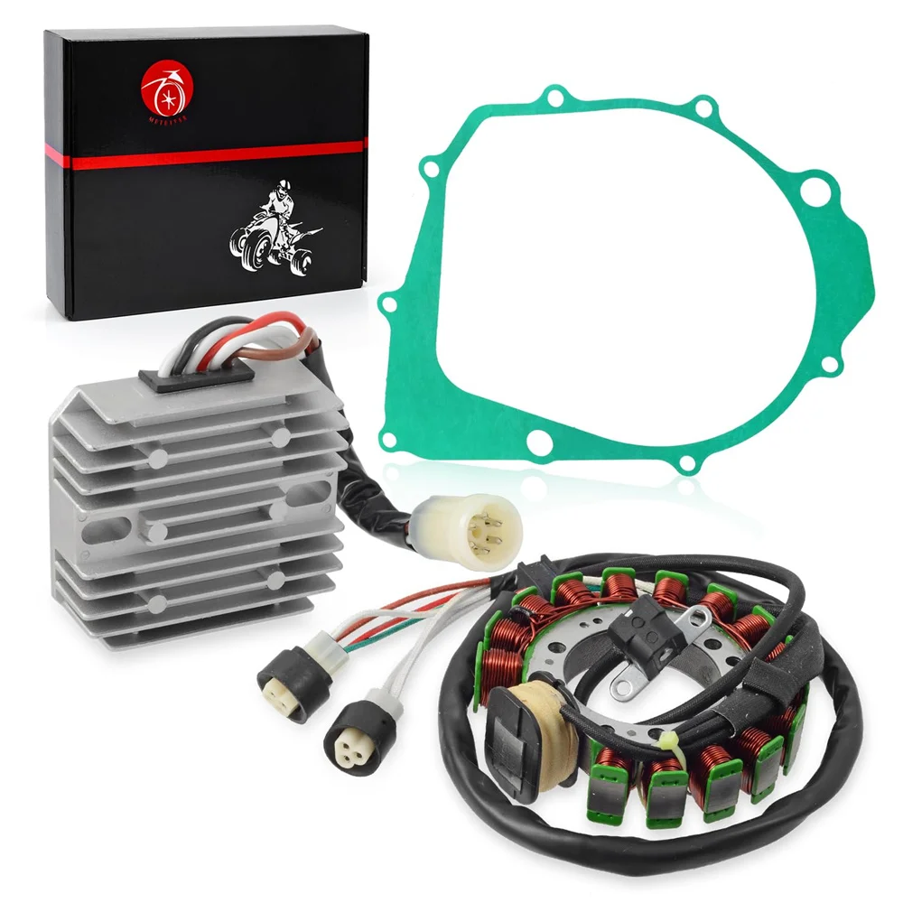 Stator- und Reglergleichrichter mit Dichtung für Yamaha Warrior 350 MOTO-4 350 Big Bear 350 1990–1995 – Detail 3