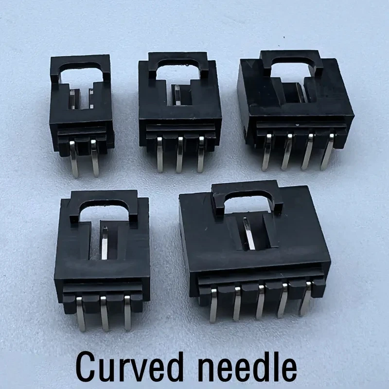 10PCS MX2.54 TJC8 Dupont Connector 2/3/4/5/12Pin with Belt Buckle Single Row 2.54mm Right Angle Pin Header Housing Terminals