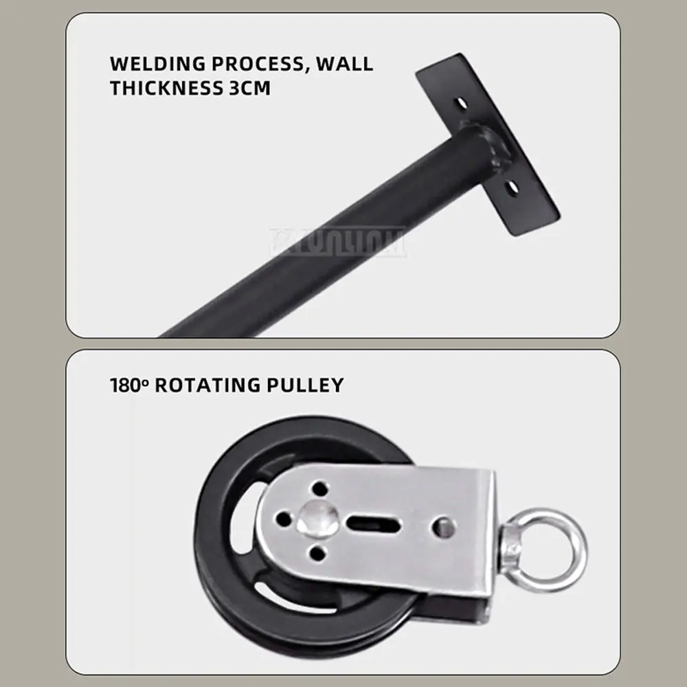 Single Post Wall Gantry EQUIPMENT, Weight Training Lever Machine, Single Post Wall Gantry, Dry Resistance Home Gym Equipment