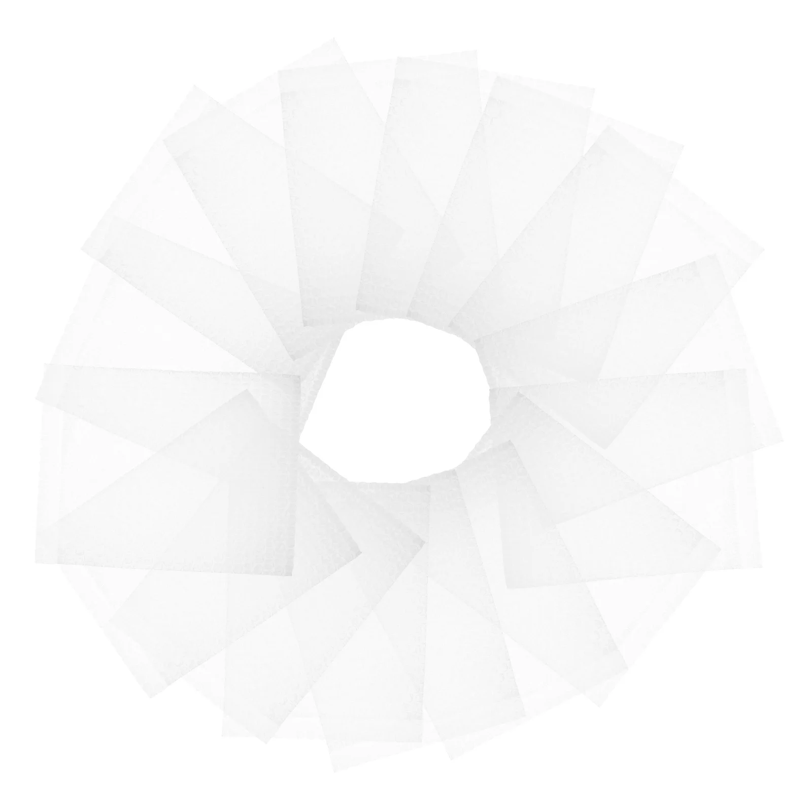 100 قطعة من أكياس الفقاعات الشفافة المقاومة للصدمات للشحن والبريد المتحرك ومستلزمات التعبئة والتغليف وأكياس الفقاعات والأطباق #1