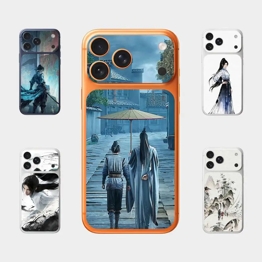 

S-Sword Comes Anime For iPhone 17 Pro Max Full Back Cover Decal Wrap Skin Rear Protective Sticker Film