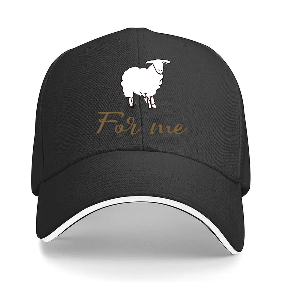 Cute Sheep For Me Casual Sandwich Baseball Cap