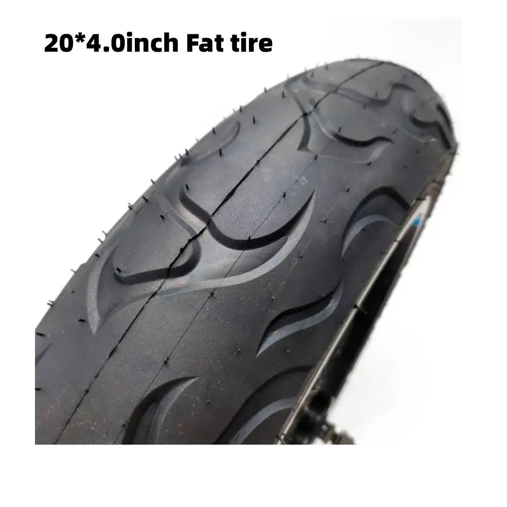 

JILUER Fat Tire 20*4.0 26*4.0 Bicycle Tire for Snow bike, beach bike, electric bicycle folding tire, brown edged tire Bike tyre