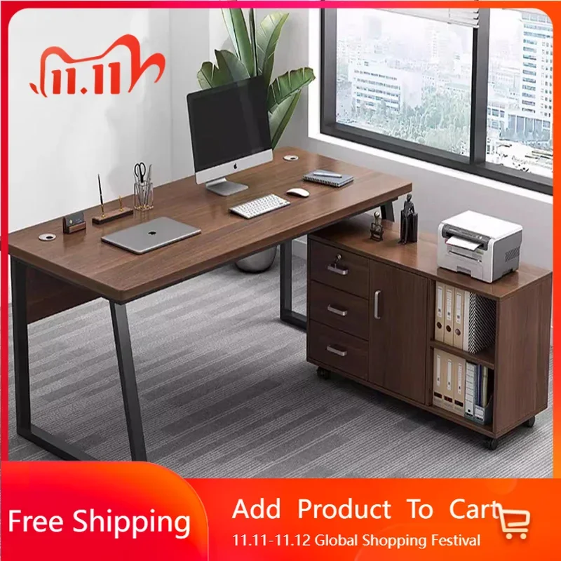 

Bedroom Office Desk Table Executive Office Desk Setup Accessories Desktop Reception Executive Mesa Ordenador Trendy Furniture