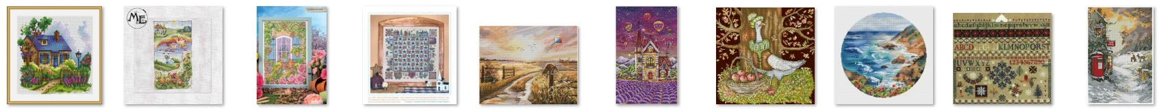 

Высококачественный набор для вышивания крестиком с нанесенной схемой, хлопковые наборы для вышивания, летний пикник 29-44