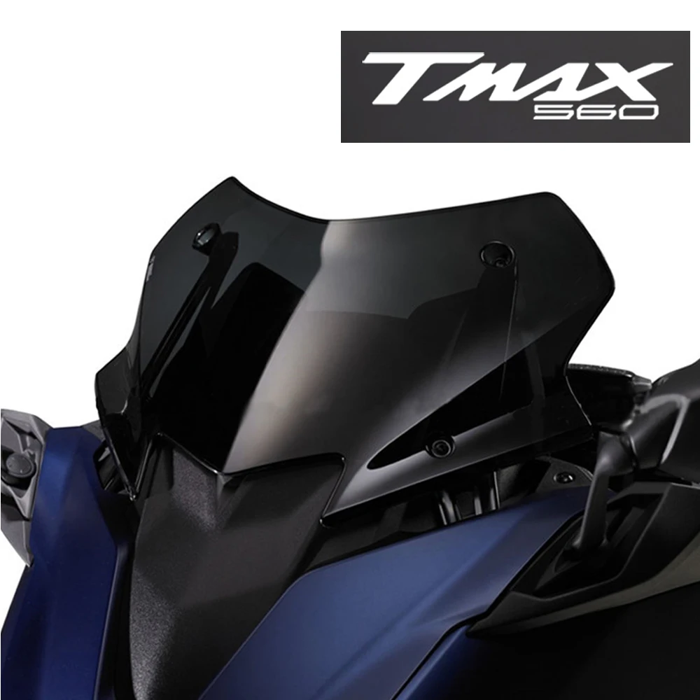 Motorcycle Windshield For Yamaha TMAX 560 Windscreen Deflector T-MAX 560 Accessories T MAX 2022 2023 TMAX560 Visor Double Bubble