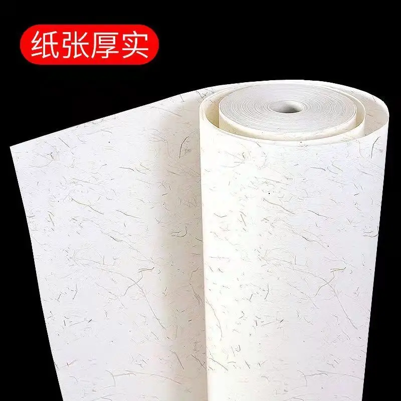 Imagem -03 - Papel de Arroz de Rolo Longo Espessado Papel de Cânhamo Alto Grau Desembaraço de Preço Especial Criação de Prática