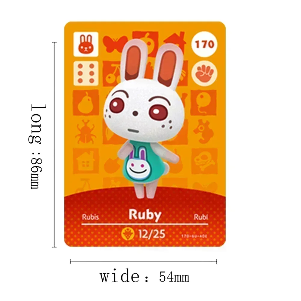 Nuova carta a foglia incrociata NS Switch Nuova scheda NFC Animal Crossing 3DS 031-054