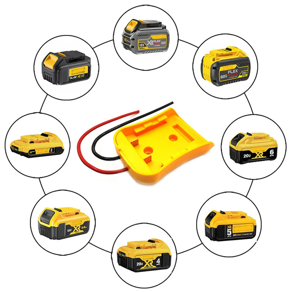 Akumulator konwerter dla Makita Dewalt Milwaukee 14.4V 18V 20V akumulator litowo-jonowy DIY elektronarzędzia przetwornica do baterii