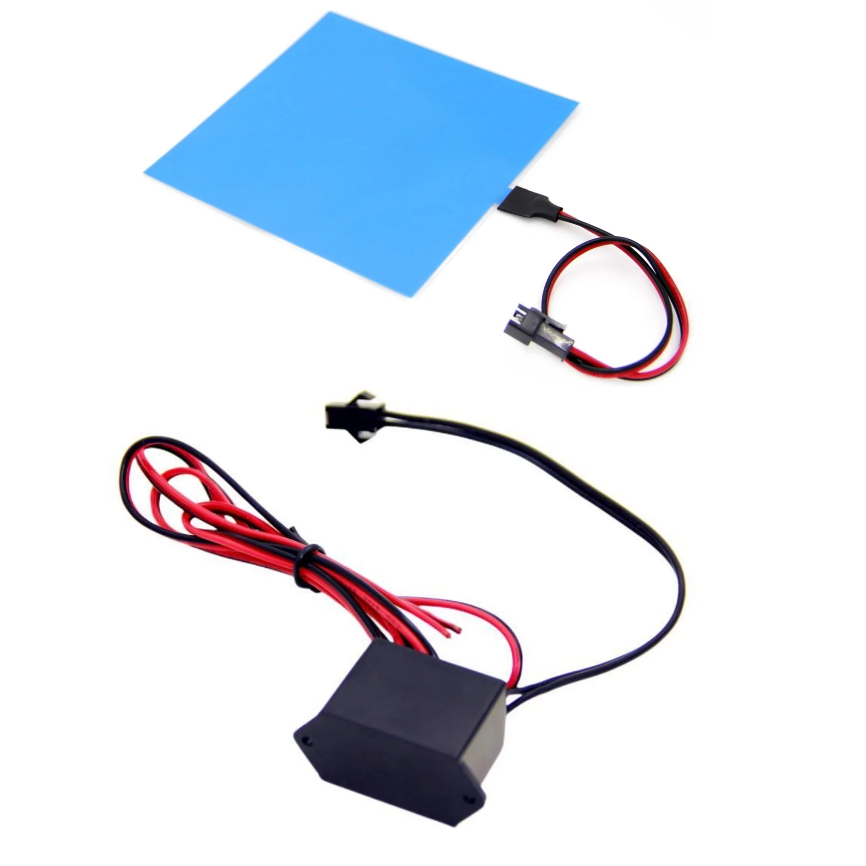 

Led Panel 10x10cm Backlight, EL + (7 Colors Available) + 12V Inverter