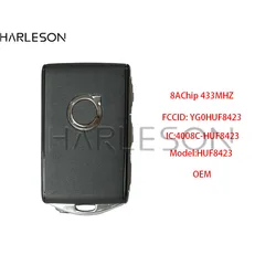 Original Auto Keyless Smart-Remote-Key 433Mhz mit 8AChip für VOLVO S90 S60 S40 XC60 XC90 2016-2020 jahr Volle Keyless Remote Key