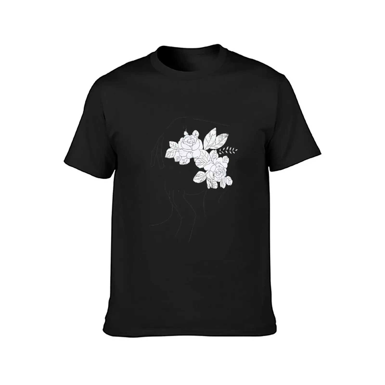 Abstract Woman Portrait T-Shirt customs design your own kawaii clothes black t-shirts for men