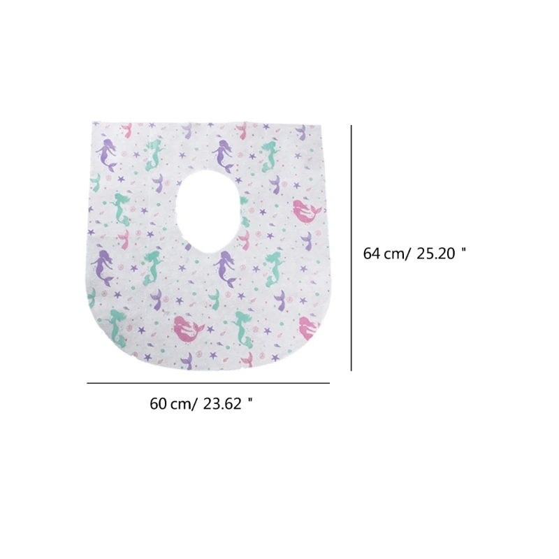 غطاء مرحاض محمول للأطفال والكبار، غطاء مقعد كبير للاستعمال مرة واحدة