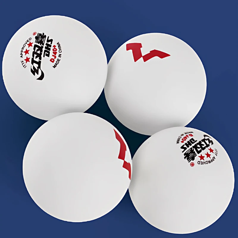 Professional Ping Pong Ball DHS DJ40+ WTT 3-Star ABS New Material  ITTF Approved 40+ Table Tennis Balls for Athletes Competition