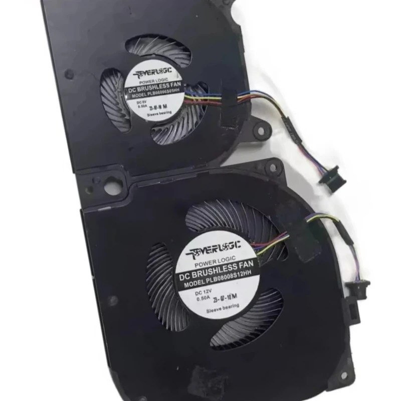 Laptop CPU Cooling Fan for Gigabyte Aorus 16 BKF PLB08008S12HH PLB06006S05HH