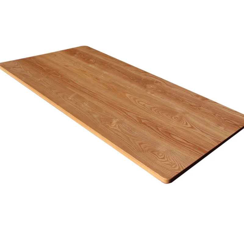Old elm pine ash wood solid wood table panel meeting office dining table bay window countertop board shelf baffle