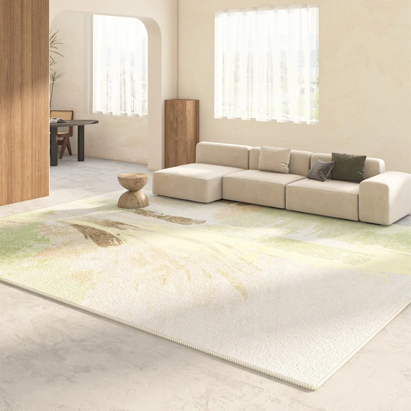 Modern Ink Pattern Carpets for Living Room Fluffy Soft Bedside Rug Large Area Bedroom Decor Plush Carpet Luxury Lounge Floor Mat