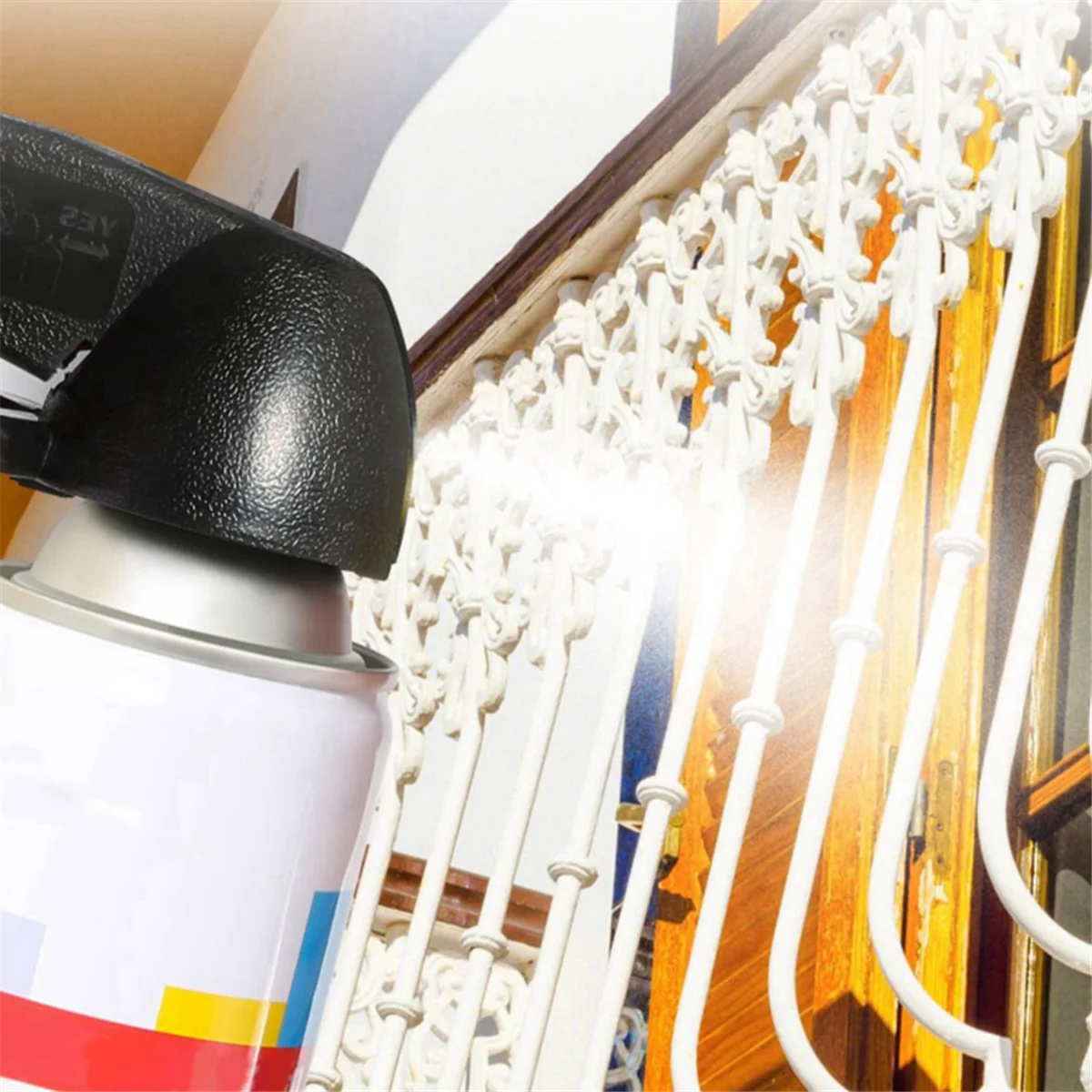 Adapter do sprayów samochodowych Uchwyt do farby Uchwyt do aerografu Pełny do lakieru samochodowego Uchwyt adaptera Narzędzie spustowe