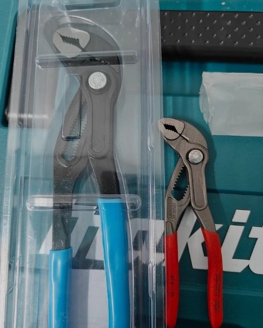 

Быстрорегулируемые многофункциональные клещи для водопроводных насосов с большим раскрытием губок, сантехнический ключ для трубных соединений