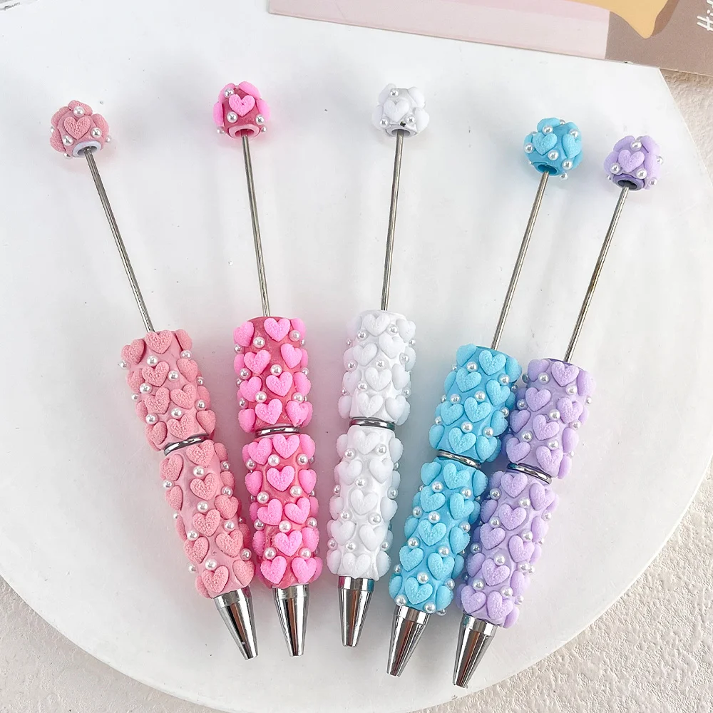 

Cordial Design 20Pcs 19*153MM DIY Beadable Pen Findings/Valentine's Day Flocking Pens/Beaded Pen Accessories/Hand Made #19997