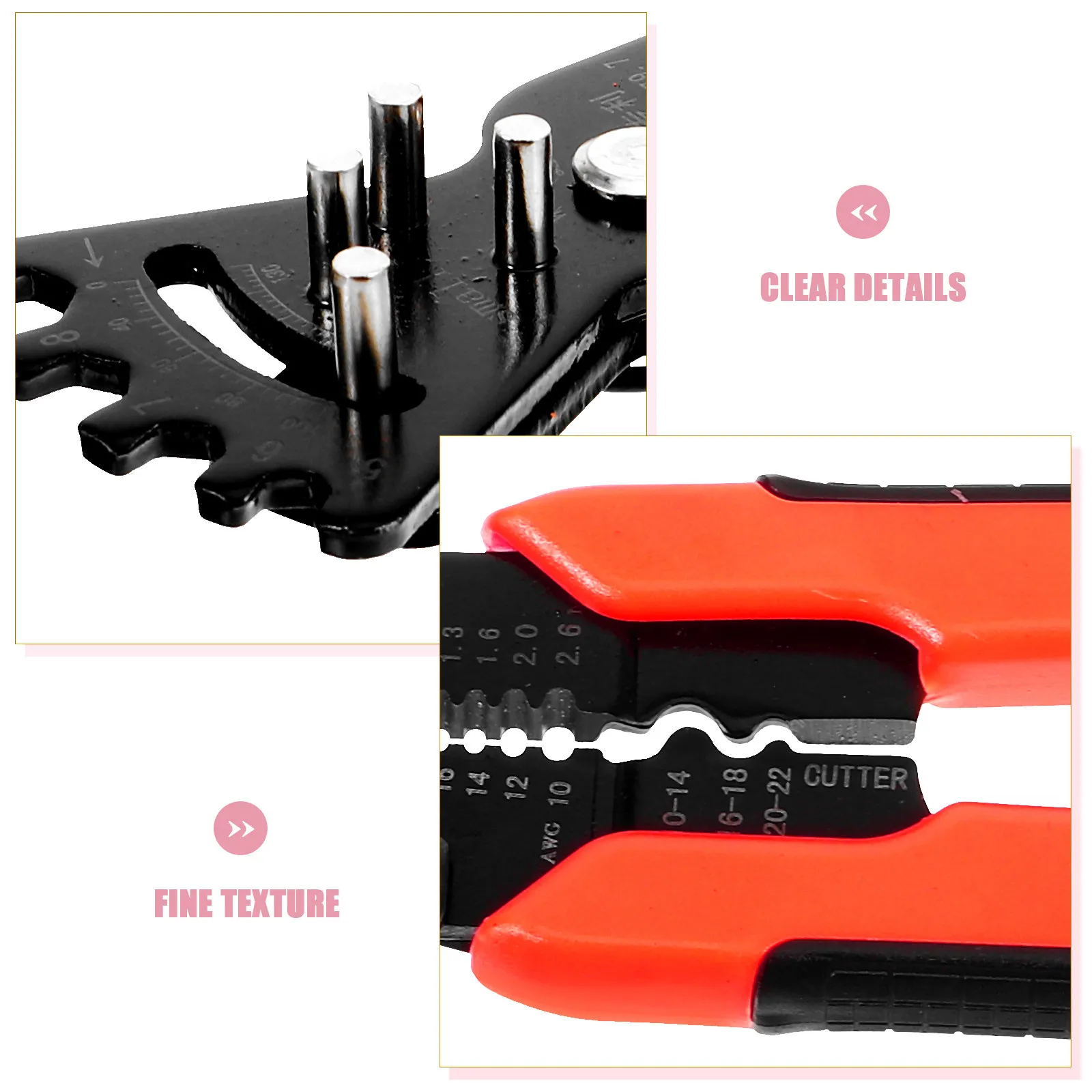 Multifunctional Wire Stripping Plier Electrician Wire Crimping Bending Stripper Tool Steel Construction Non Slip Handle Compact
